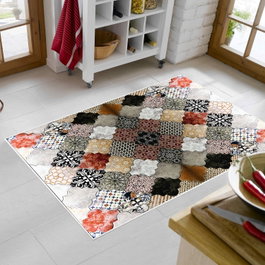 Conceptum Alfombra de Pasillo Multicolor 80 x 150 cm